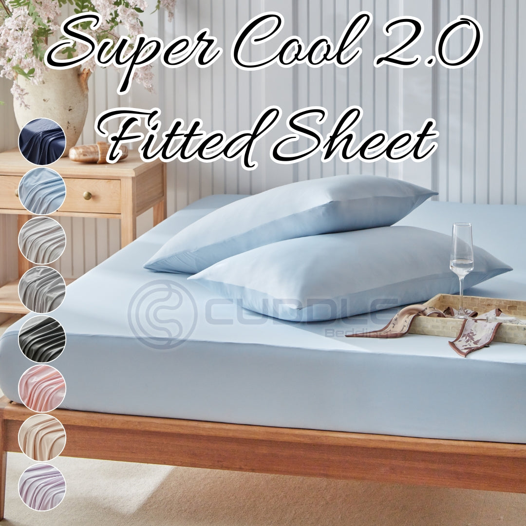 Ice Silk Super Cool 2.0 Fitted Sheet / Fitted Sheet Set