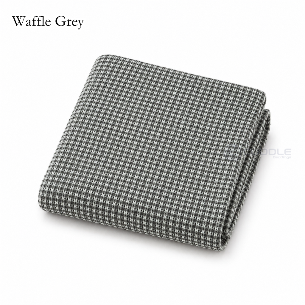 Bamboo Waffle Cooling Throw Blanket