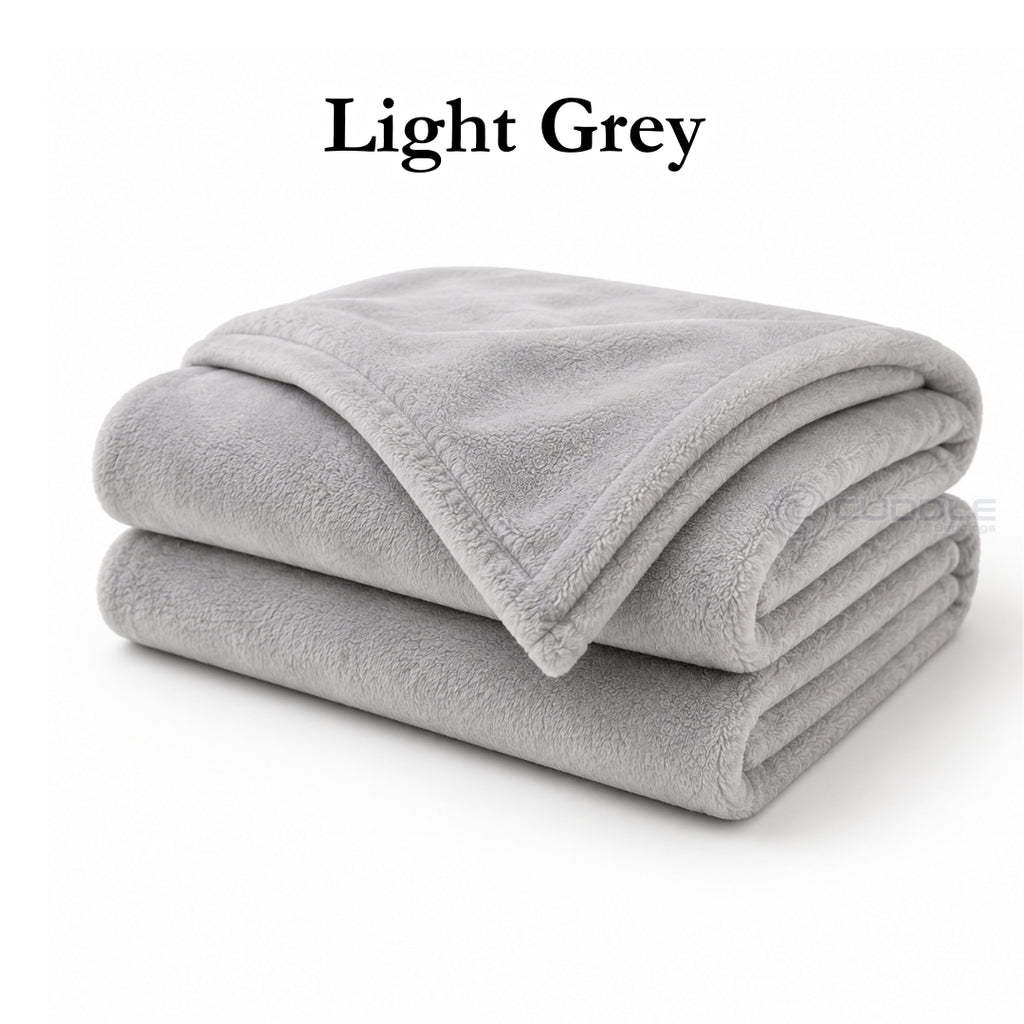 Coral Fleece Flannel Blanket