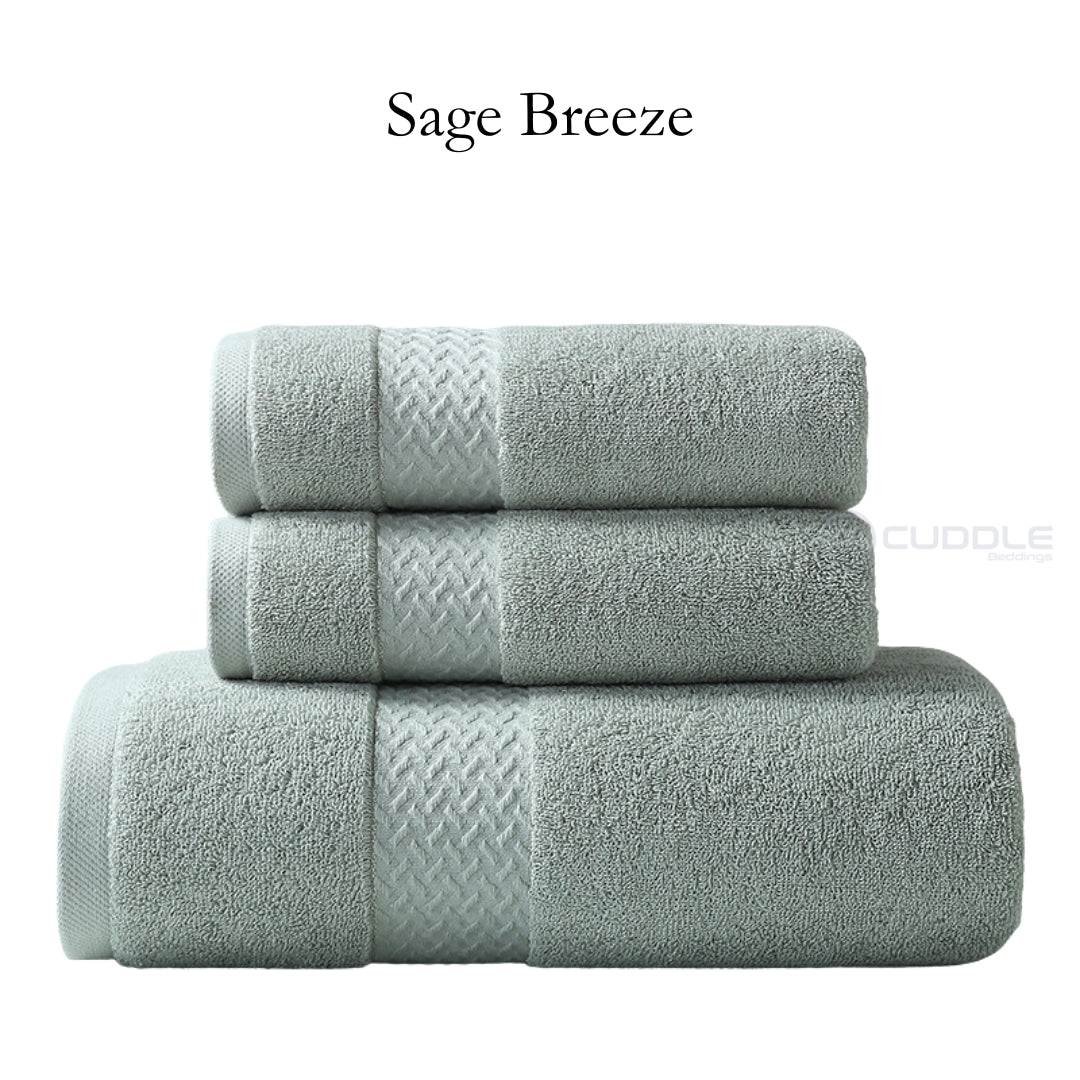 Extra Long-Stapled Cotton Hand & Bath Towel