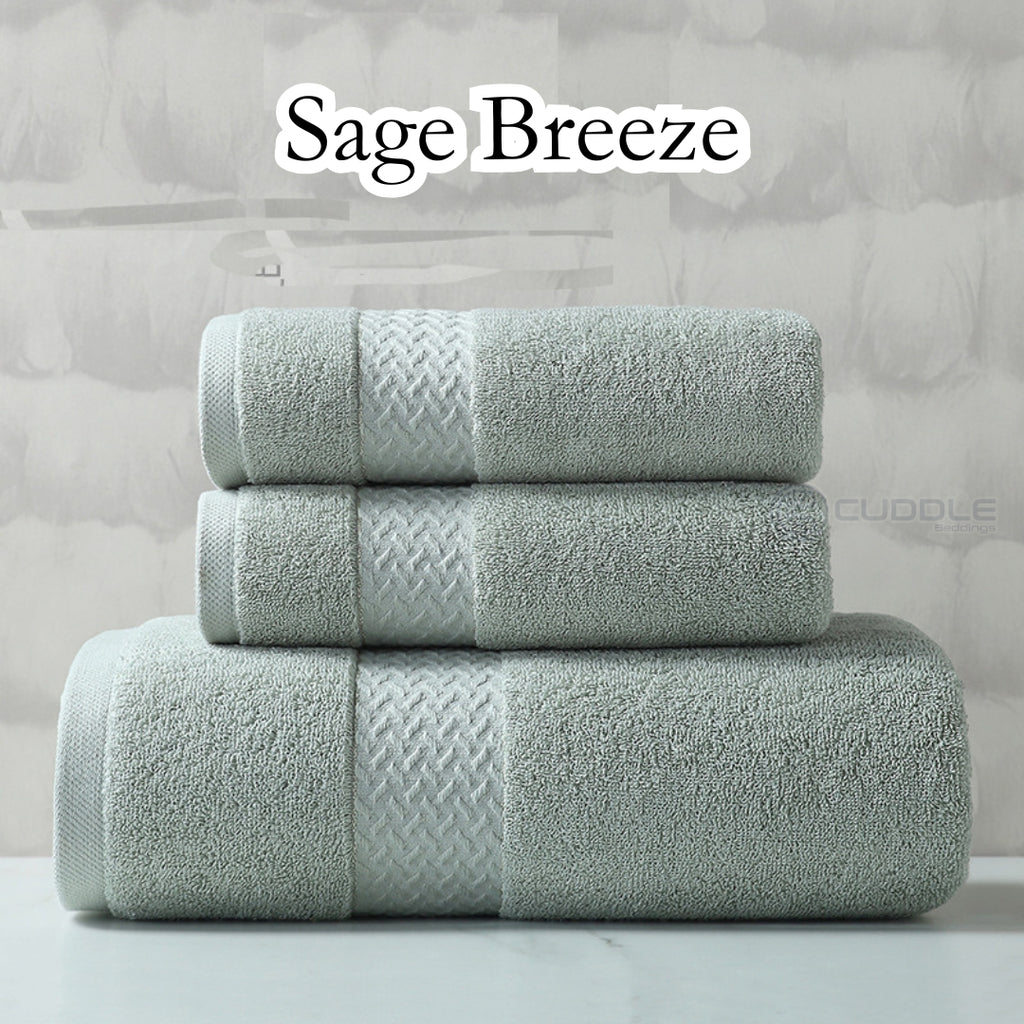 Extra Long-Stapled Cotton Bath Towel / Hand Towel