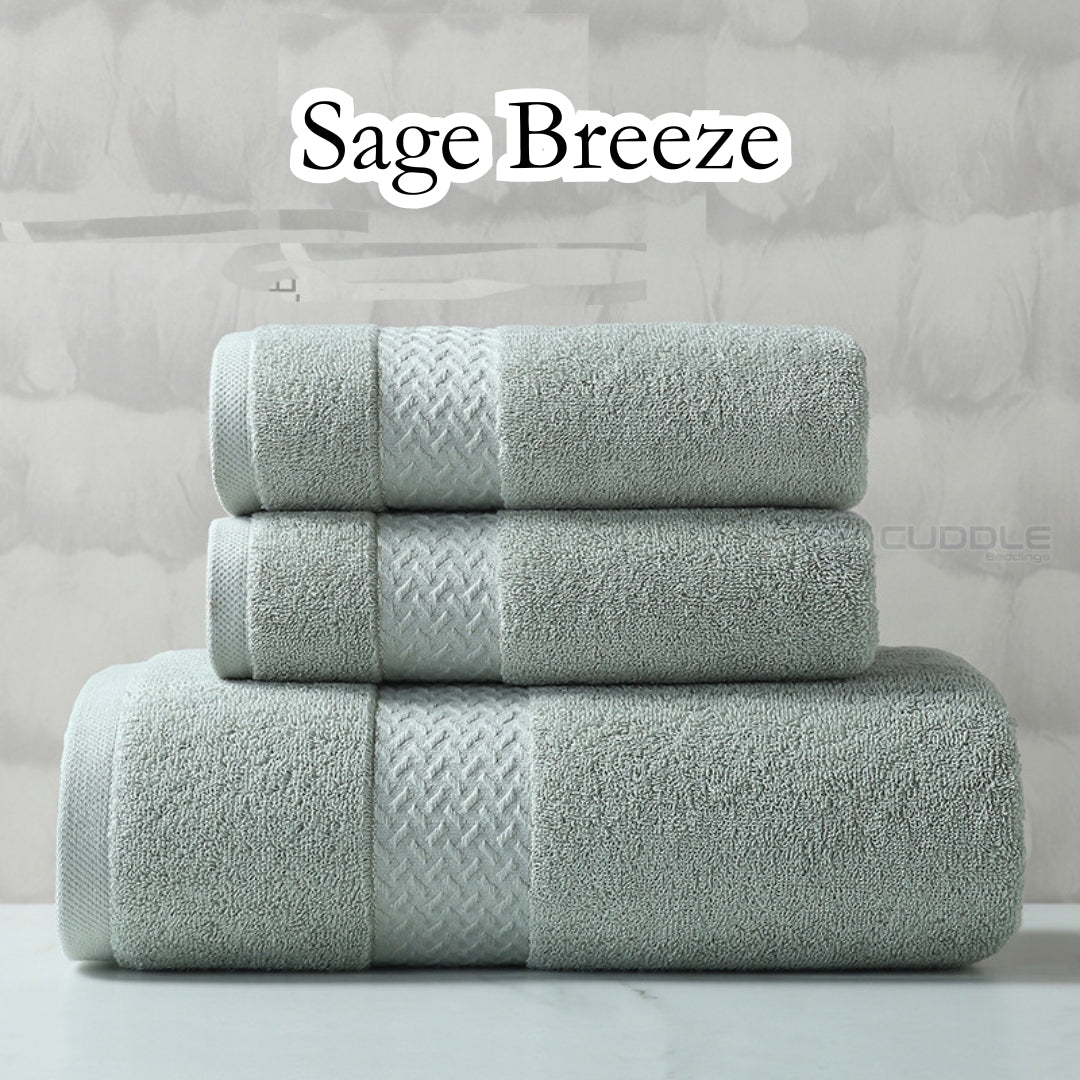 Extra Long-Stapled Cotton Bath Towel / Hand Towel