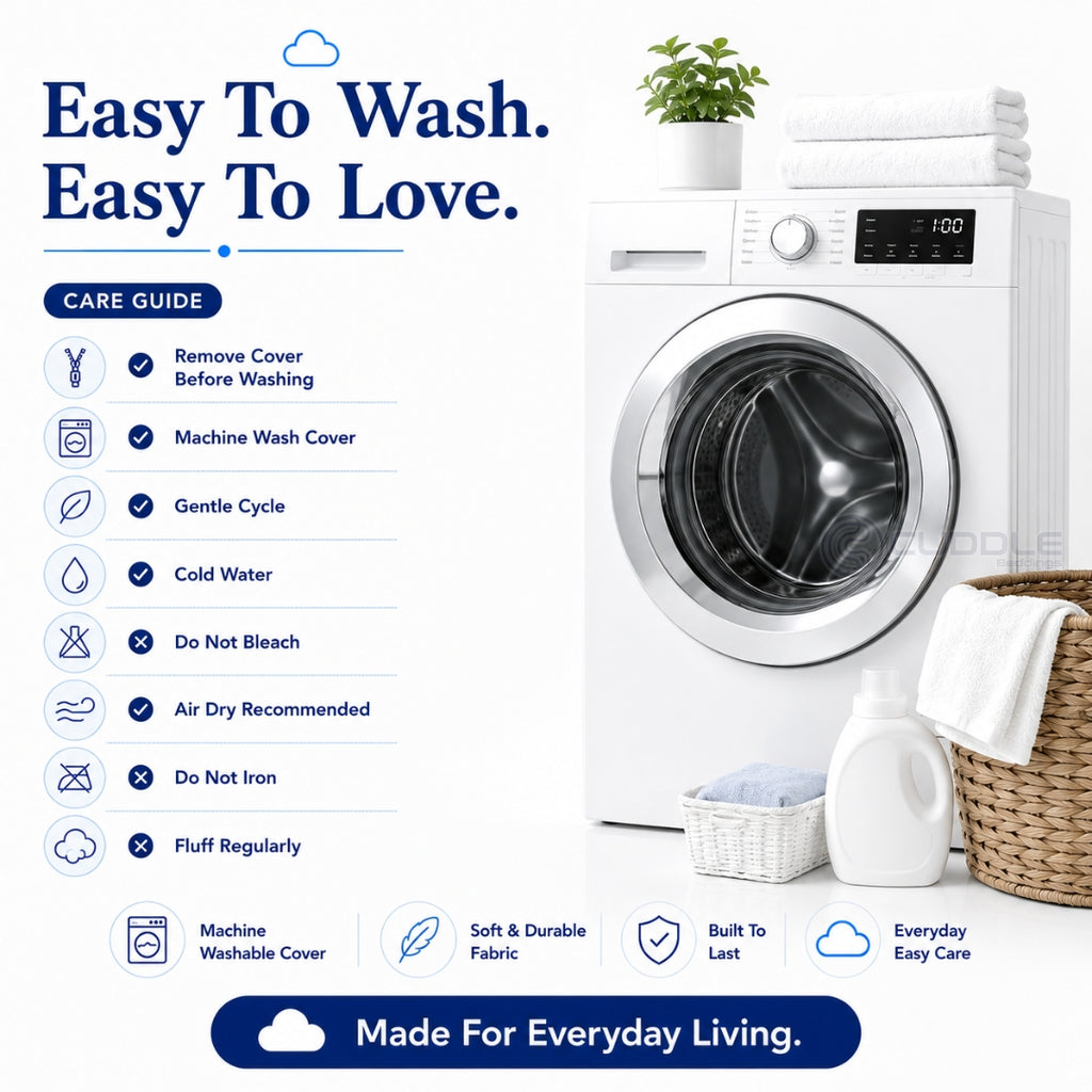 Cooling Shredded Memory Foam Bolster / Adjustable Firmness