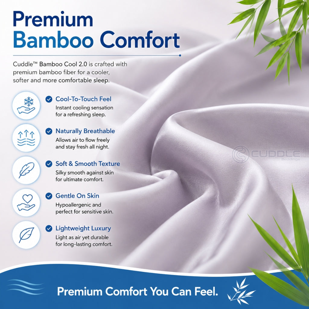 Bamboo Cool 2.0 Duvet Cover / Duvet Cover Set