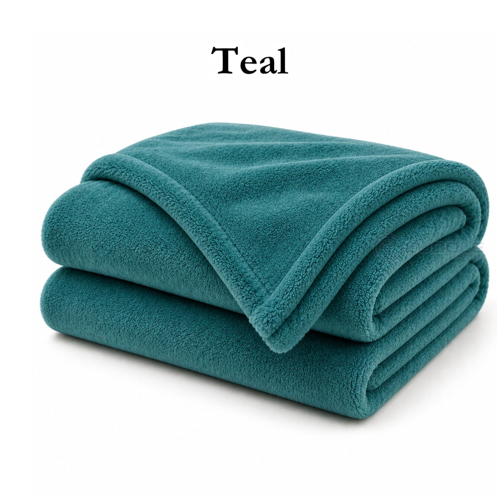 Coral Fleece Flannel Blanket