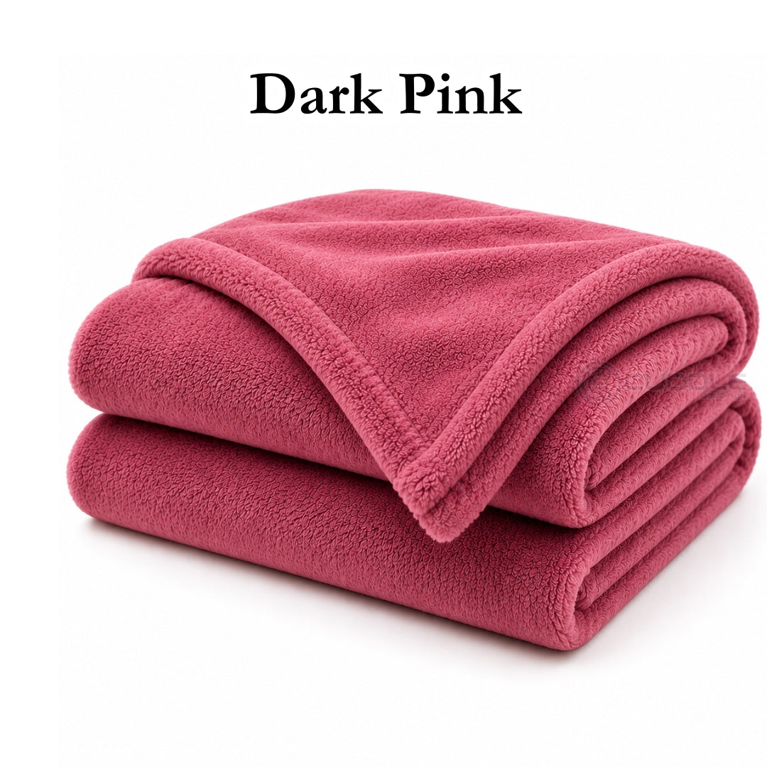 Coral Fleece Flannel Blanket