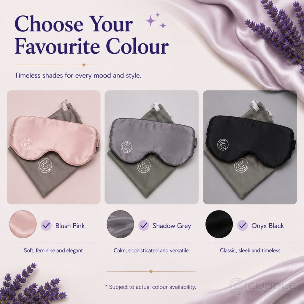 Mulberry Silk Weighted Eye Mask