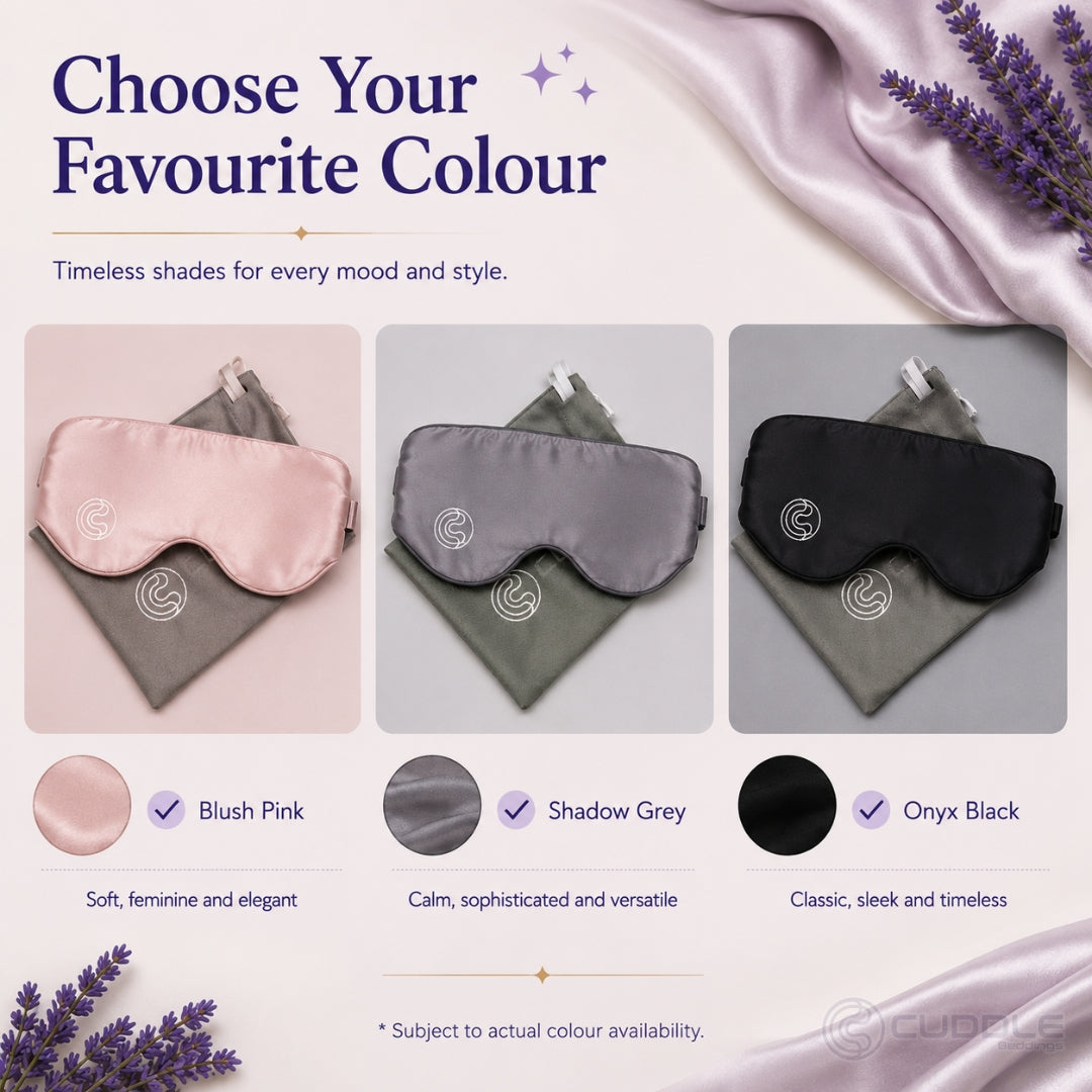 Mulberry Silk Weighted Eye Mask