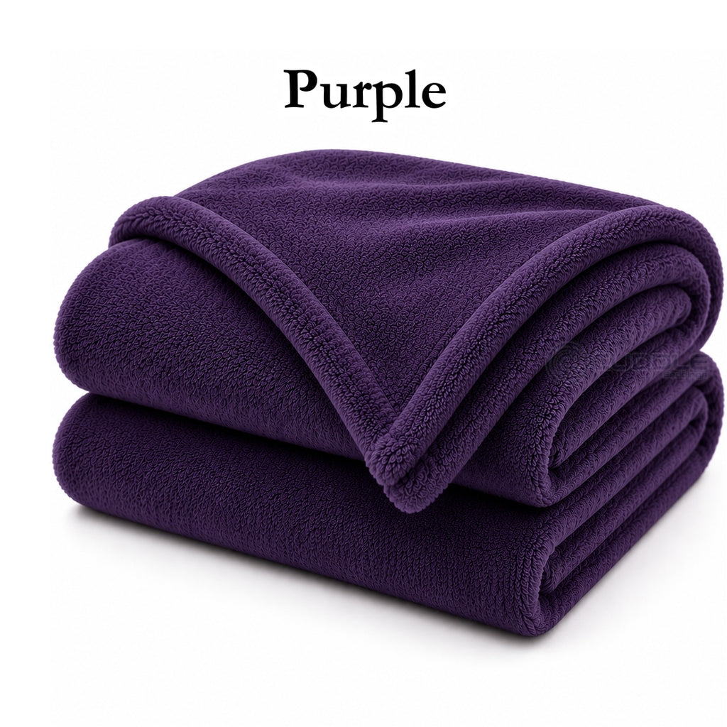 Coral Fleece Flannel Blanket
