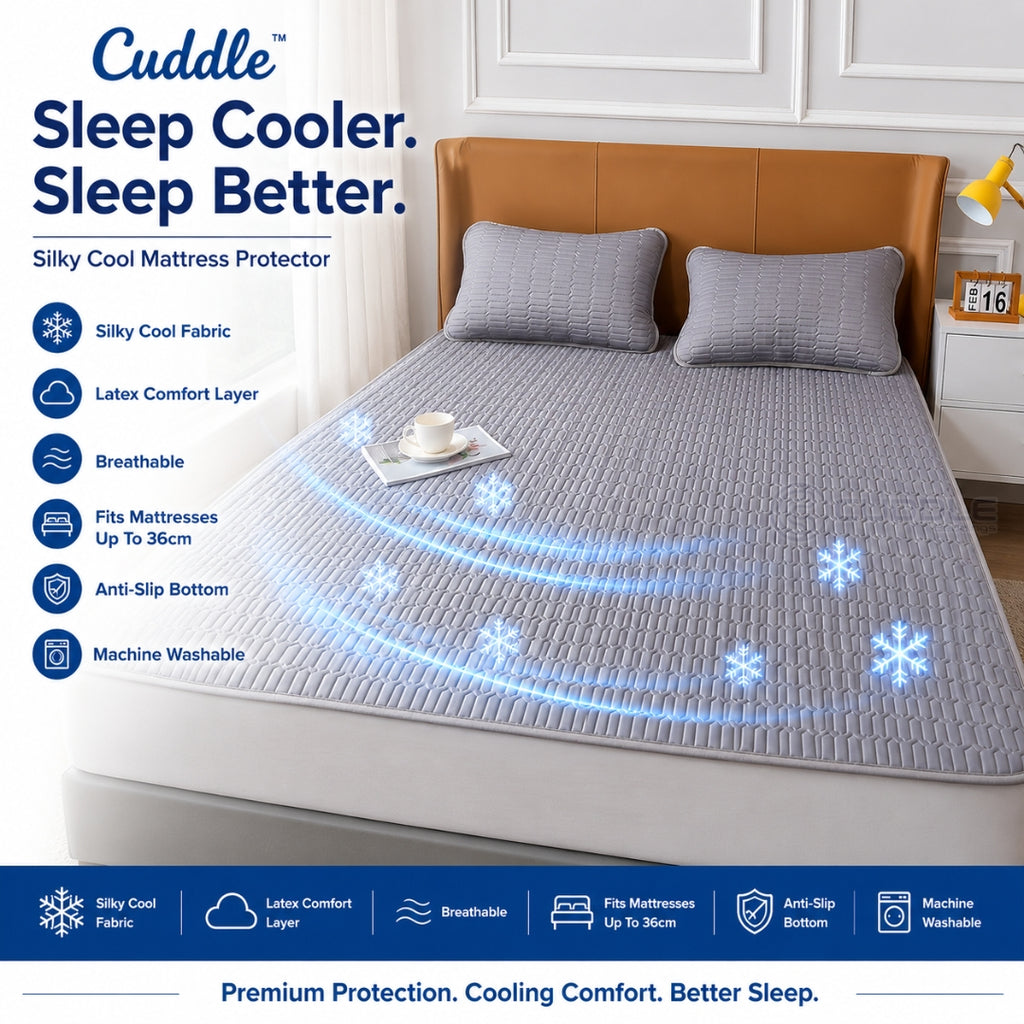 Silky Cool Lyocell Mattress Protector