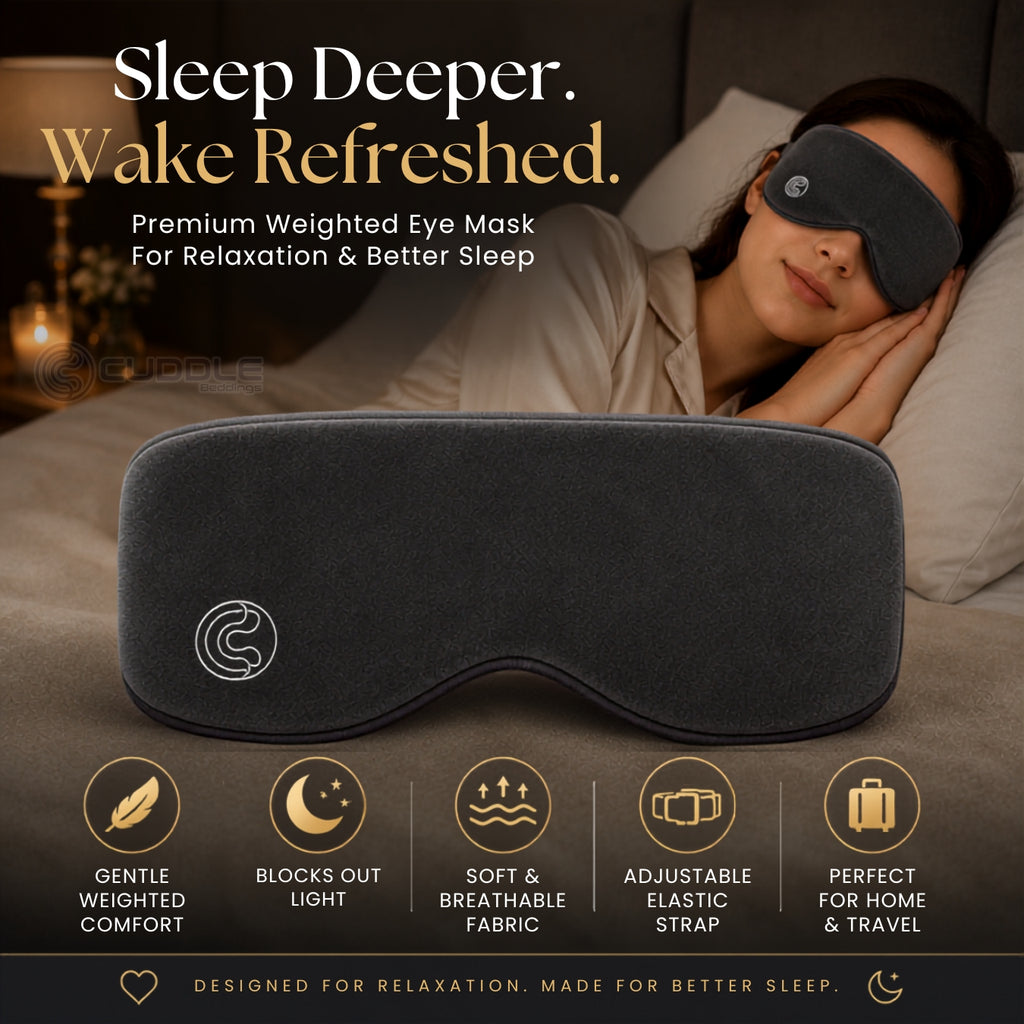 Weighted Eye Mask
