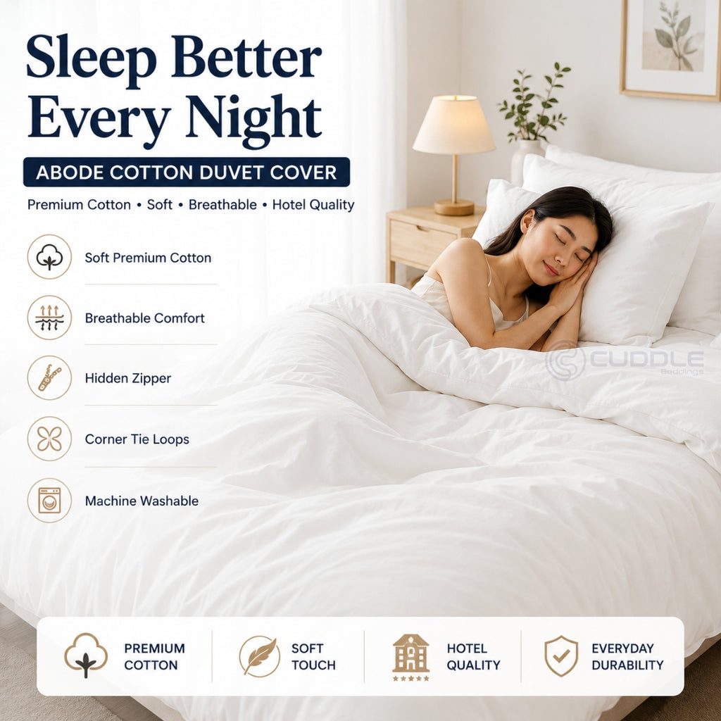 ABODE Premium Cotton Duvet Cover
