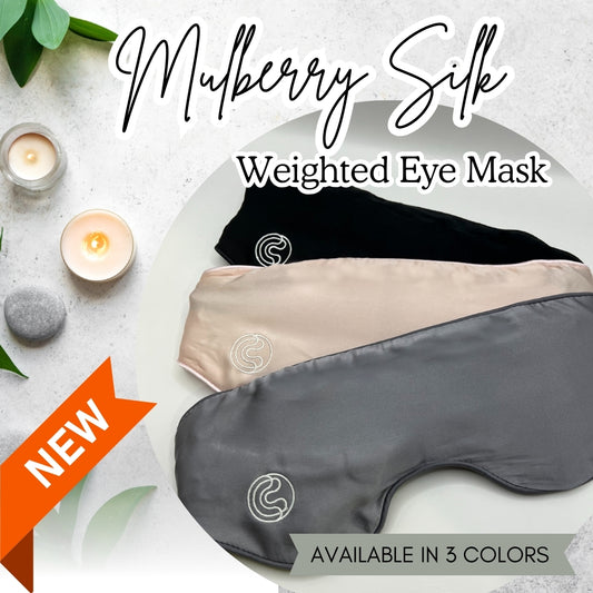 Mulberry Silk Weighted Eye Mask