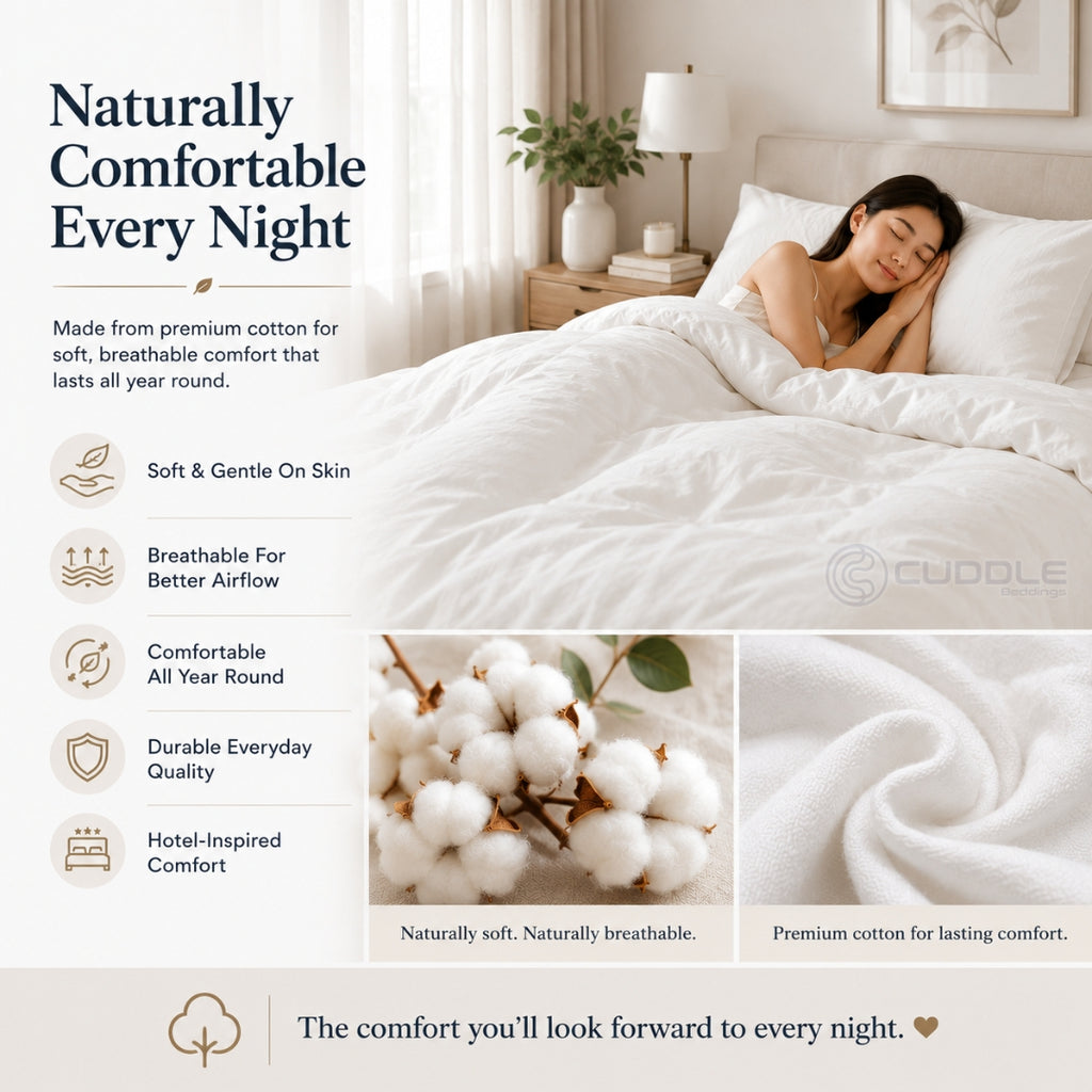 ABODE Premium Cotton Duvet Cover