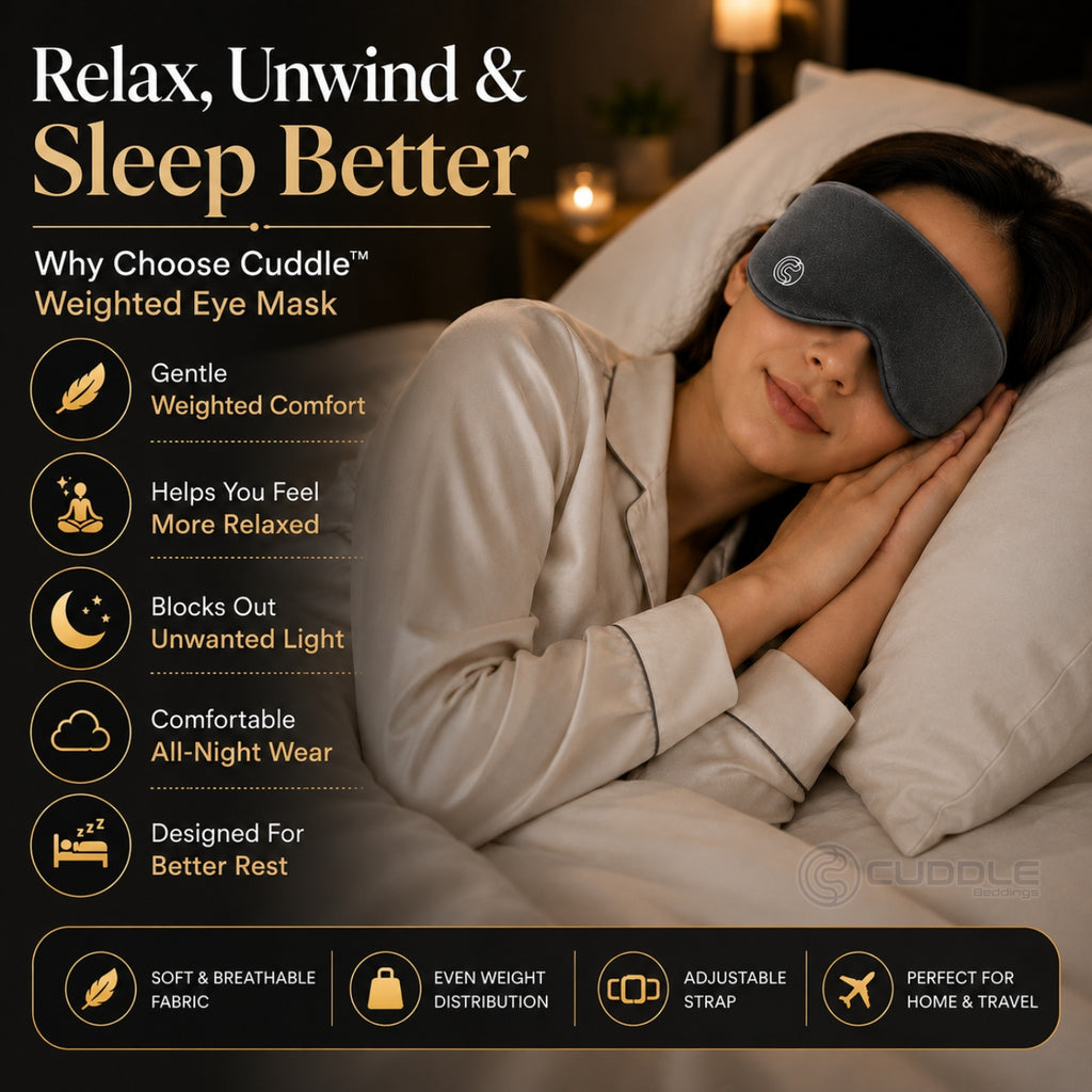 Weighted Eye Mask