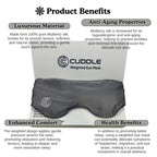 Mulberry Silk Weighted Eye Mask