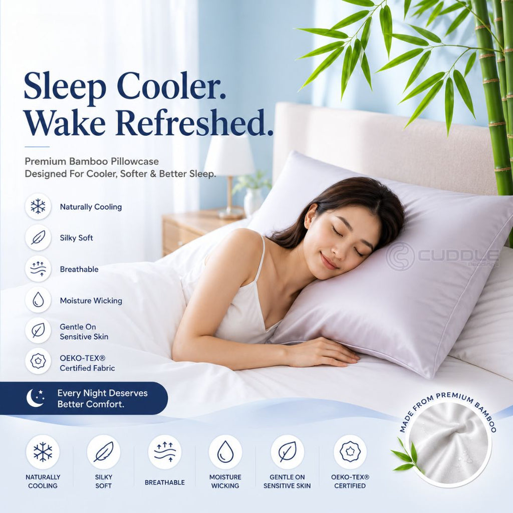 Cool 2.0 Pure Bamboo Fiber Pillow Case