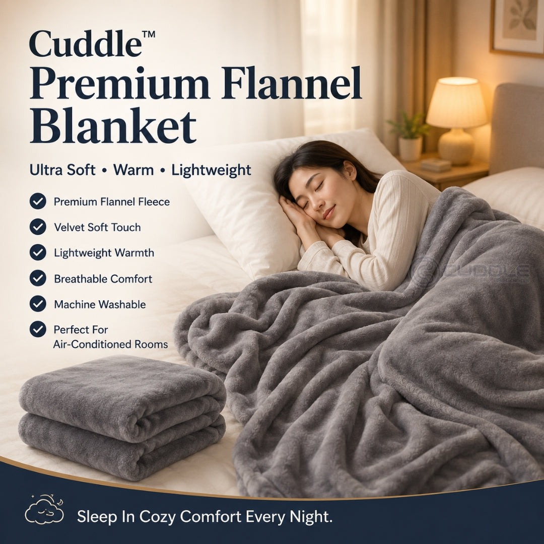 Coral Fleece Flannel Blanket