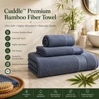 Premium Bamboo Hand & Bath Towel