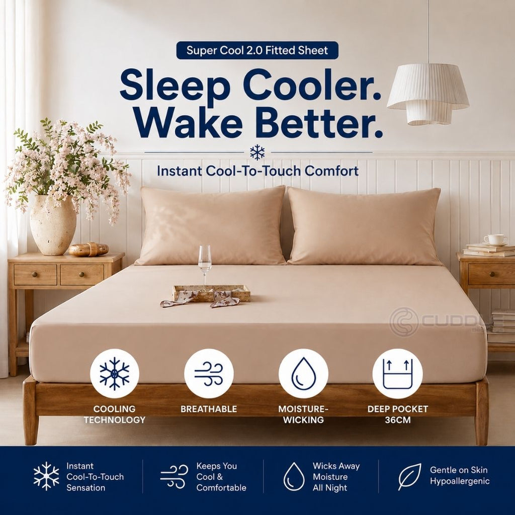 Super Cool 2.0 Fitted Sheet / Fitted Sheet Set