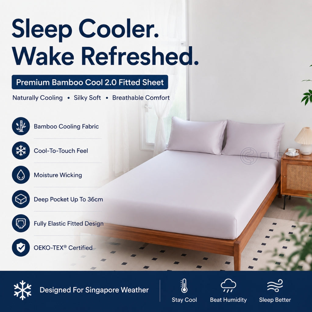 Bamboo Cool 2.0 Fitted Sheet / Fitted Sheet Set