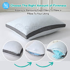 Cooling Shredded Memory Foam Pillow / Height Adjustable Pillow