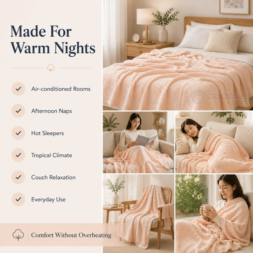 Cotton Gauze Towel Blanket