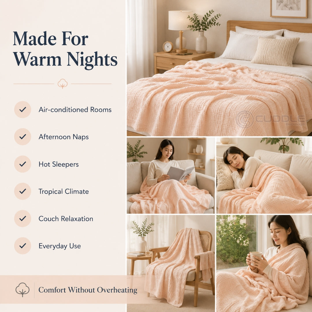 Cotton Gauze Towel Blanket