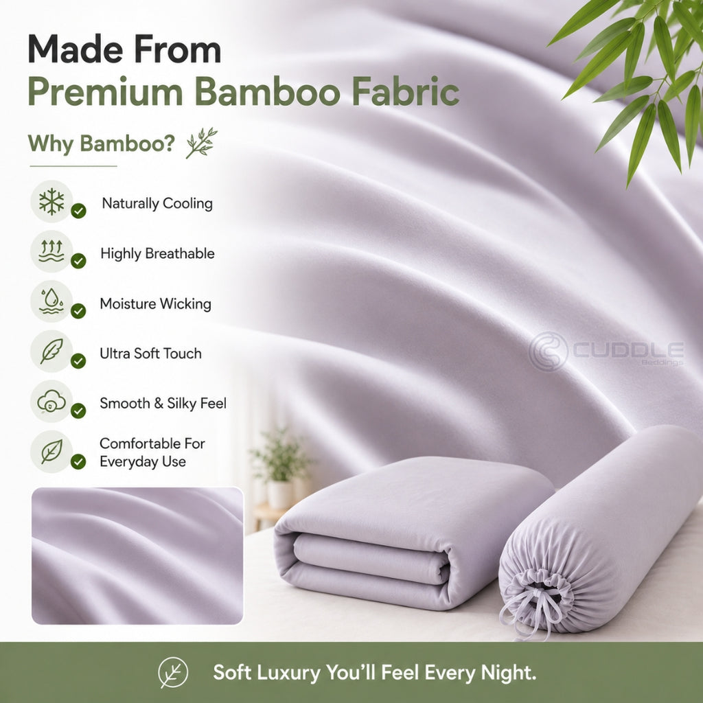 Cool 2.0 Pure Bamboo Fiber Bolster Case