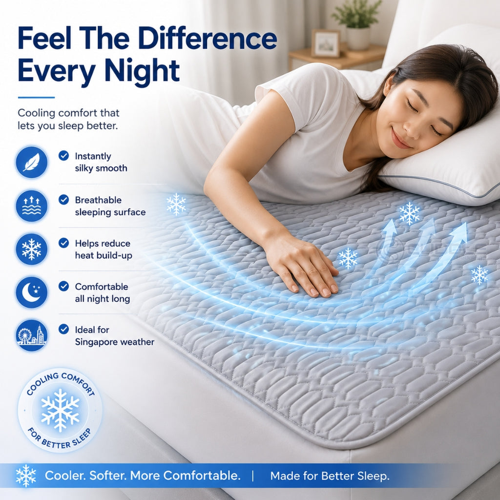 Silky Cool Lyocell Mattress Protector