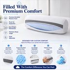 Cooling Shredded Memory Foam Bolster / Adjustable Firmness