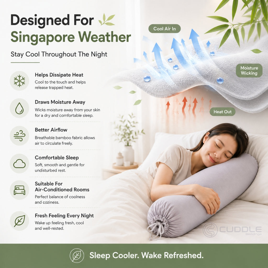 Cool 2.0 Pure Bamboo Fiber Bolster Case