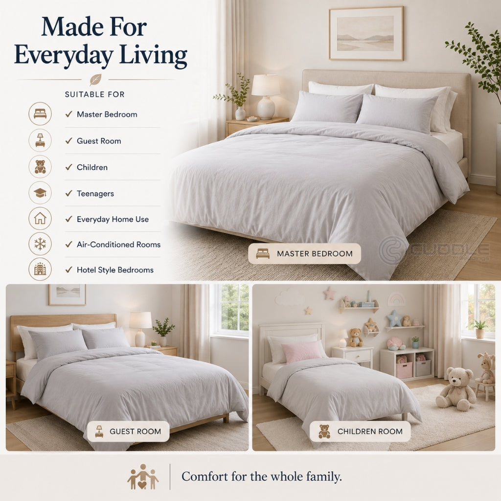 ABODE Premium Cotton Duvet Cover