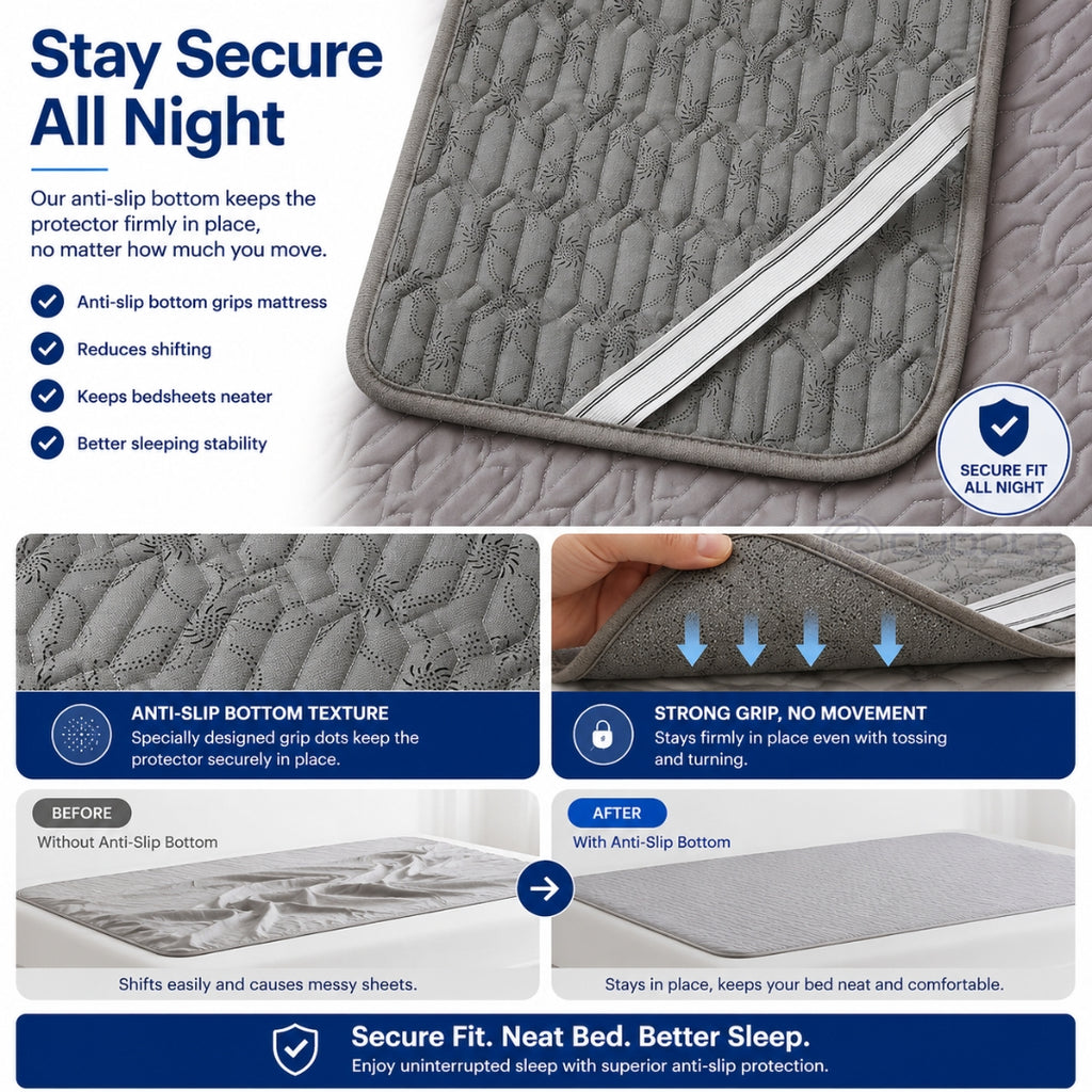 Silky Cool Lyocell Mattress Protector