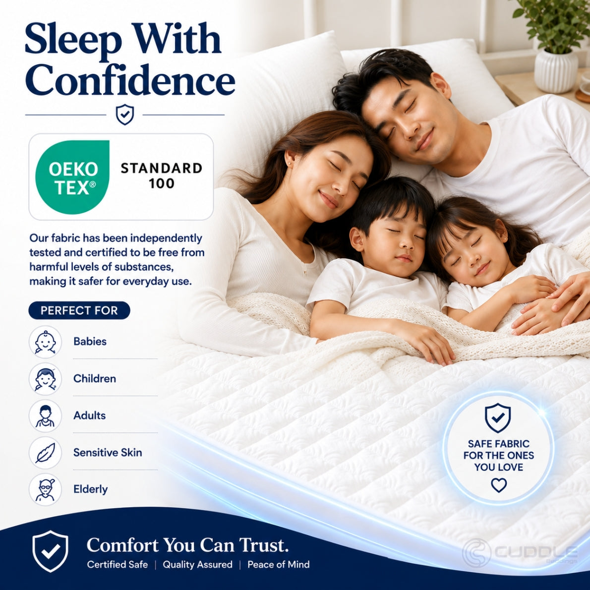 Cooling Waterproof Mattress Protector