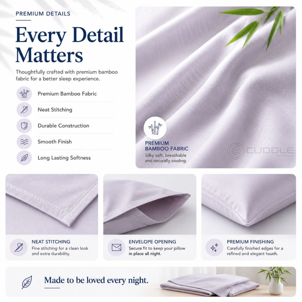 Cool 2.0 Pure Bamboo Fiber Pillow Case