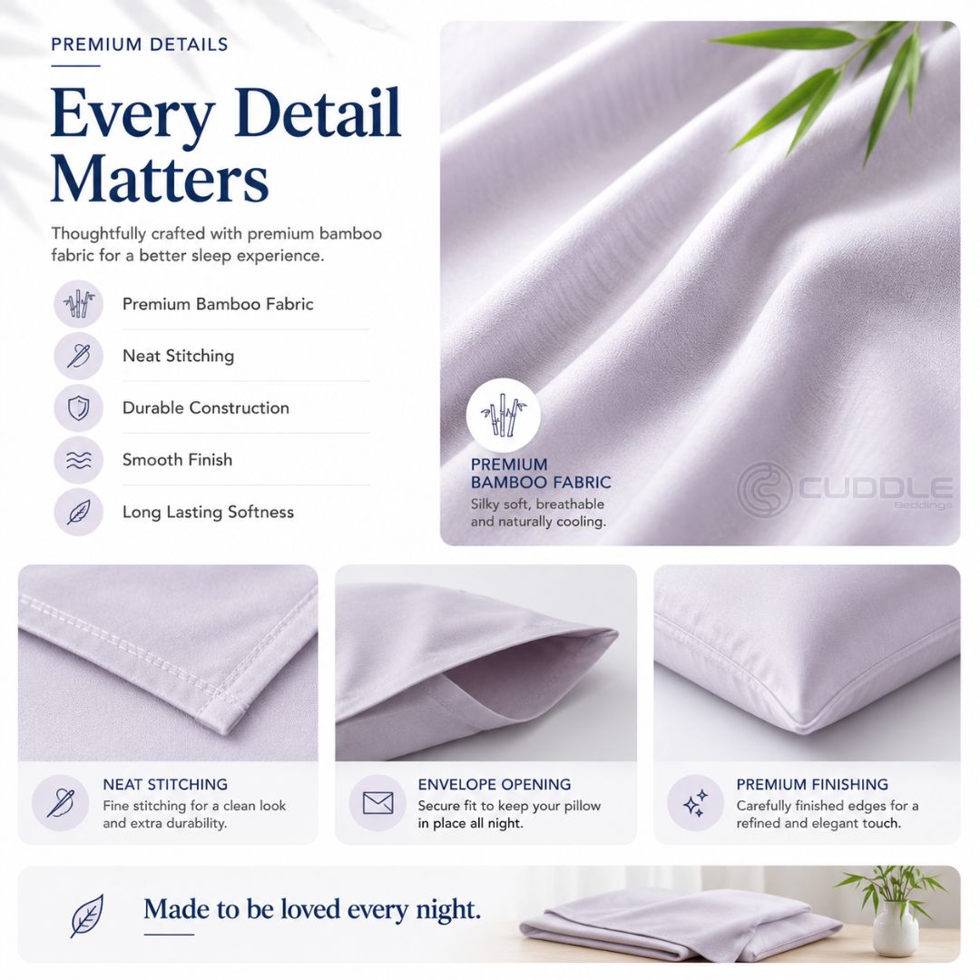 Cool 2.0 Pure Bamboo Fiber Pillow Case