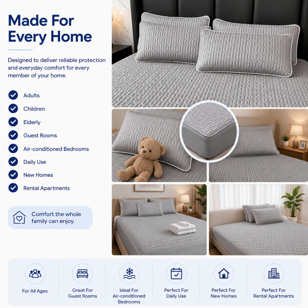 Silky Cool Lyocell Mattress Protector