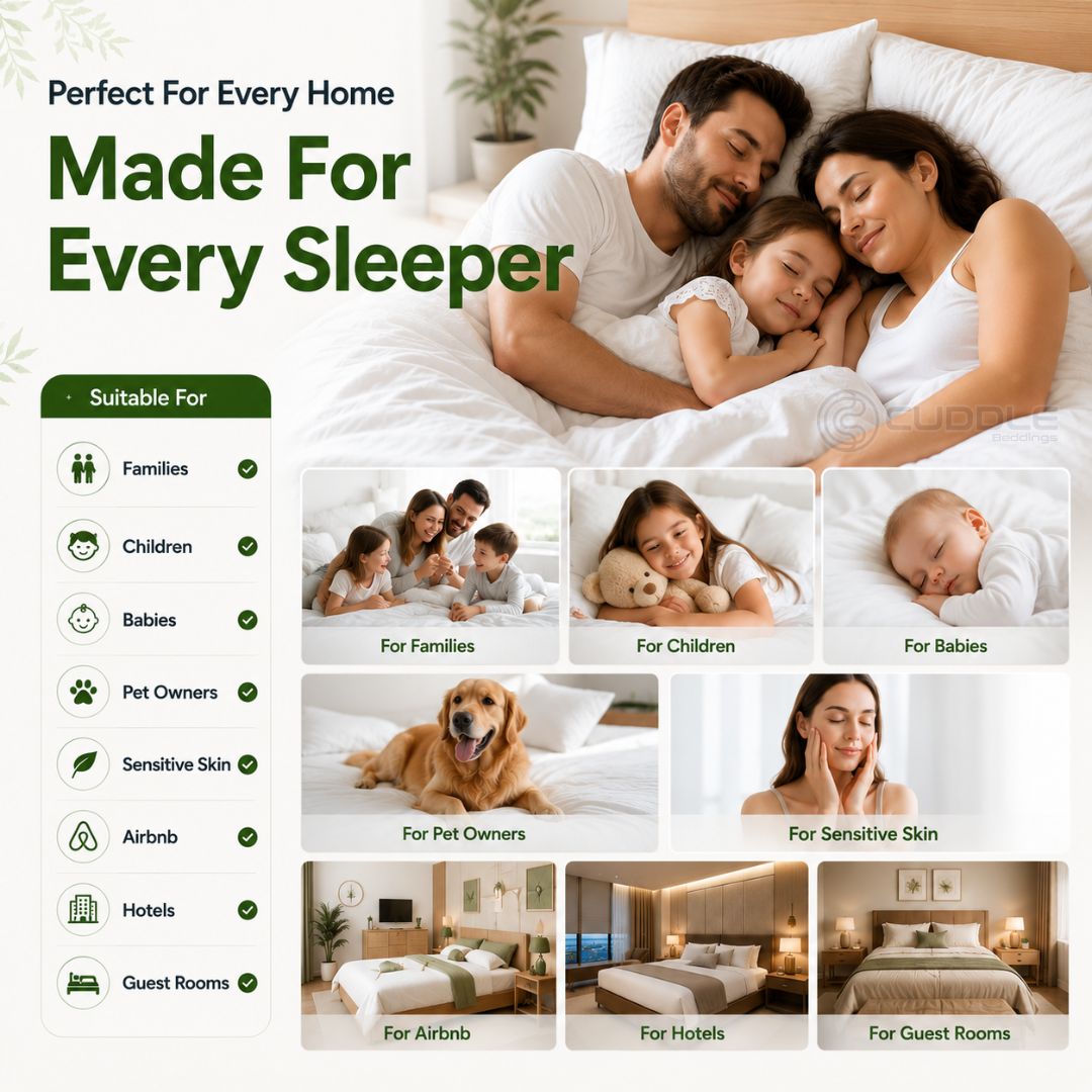 Premium Bamboo Waterproof Mattress Protector