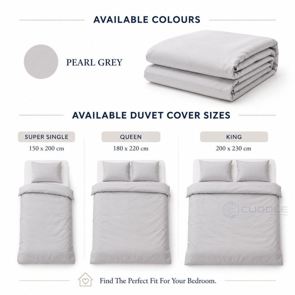 Bamboo 270° 3-Sided Zipper Duvet Cover