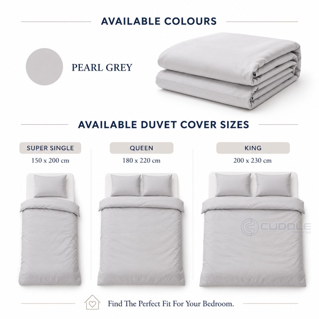 Bamboo 270° 3-Sided Zipper Duvet Cover