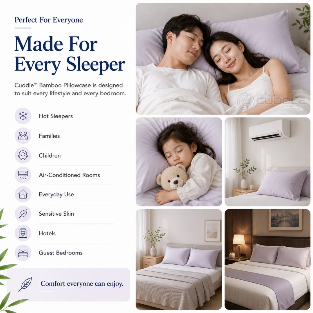 Cool 2.0 Pure Bamboo Fiber Pillow Case