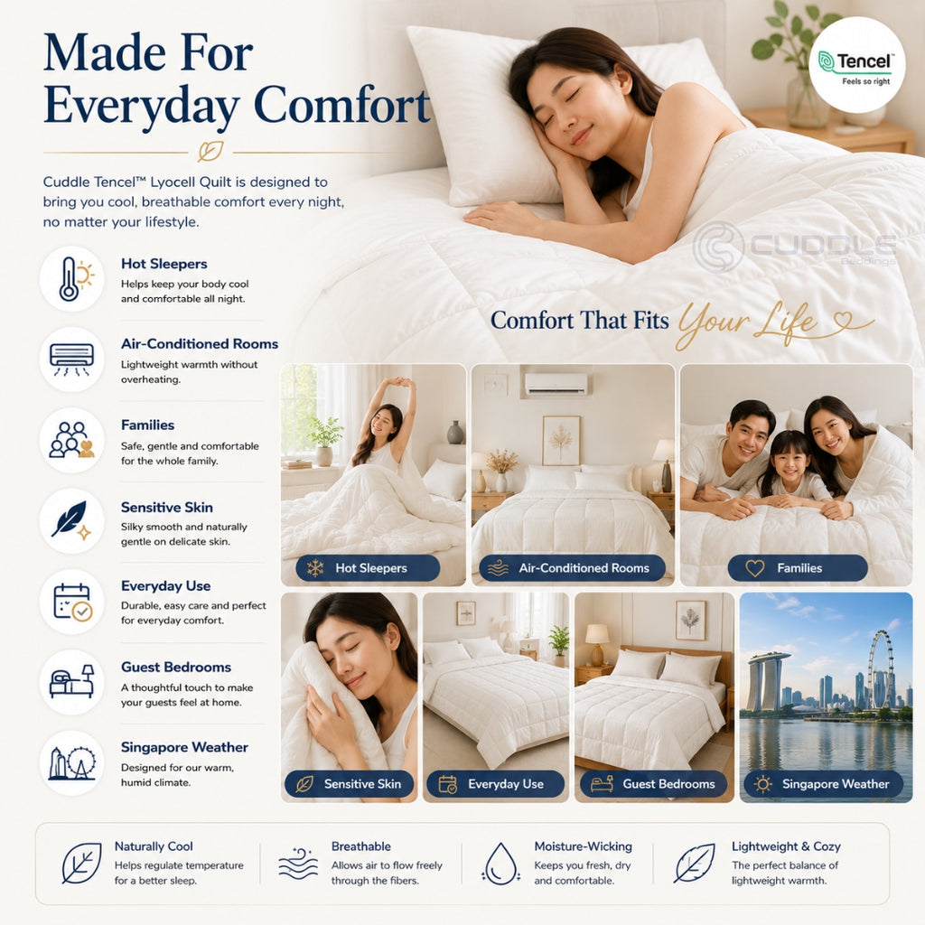 Tencel™ Lyocell Duvet Quilt