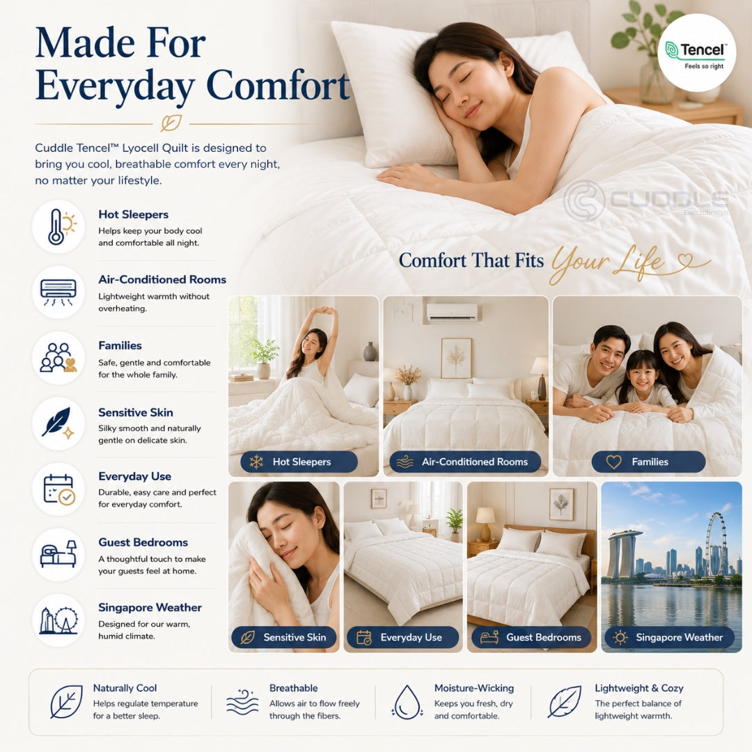 Tencel™ Lyocell Duvet Quilt