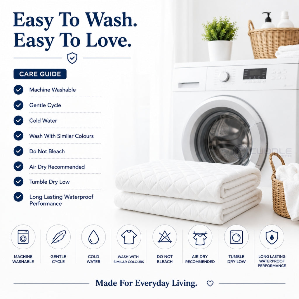 Cooling Waterproof Mattress Protector