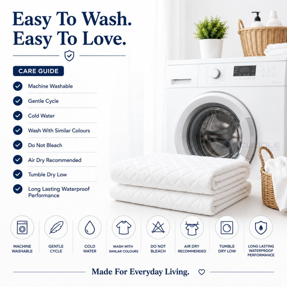 Cooling Waterproof Mattress Protector
