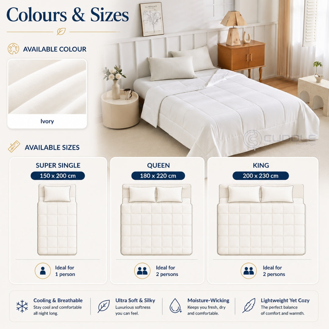 Tencel™ Lyocell Duvet Quilt