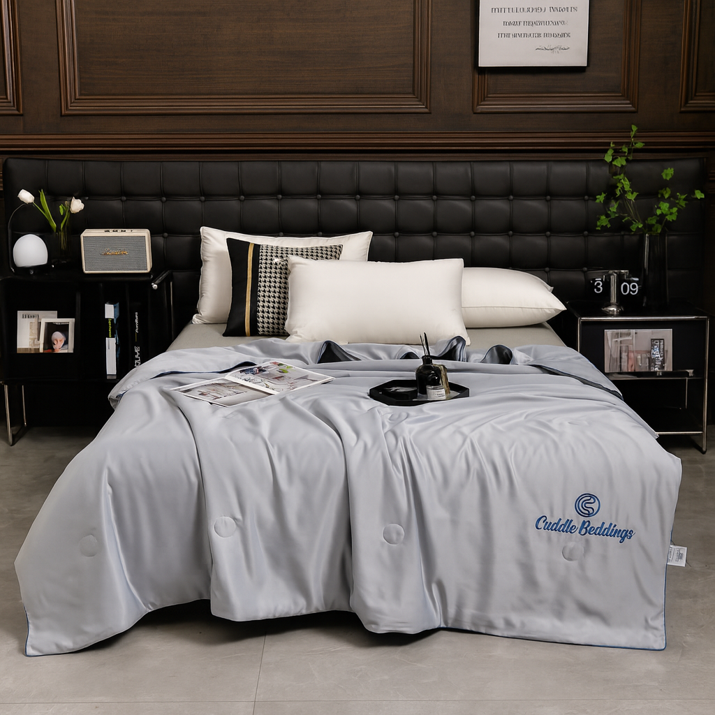 Ice Silk Cooling Summer Blanket